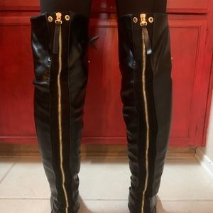 Women’s Over-the-Knee Black Boots - Size 8 - NWOT #Posh Affiliate
